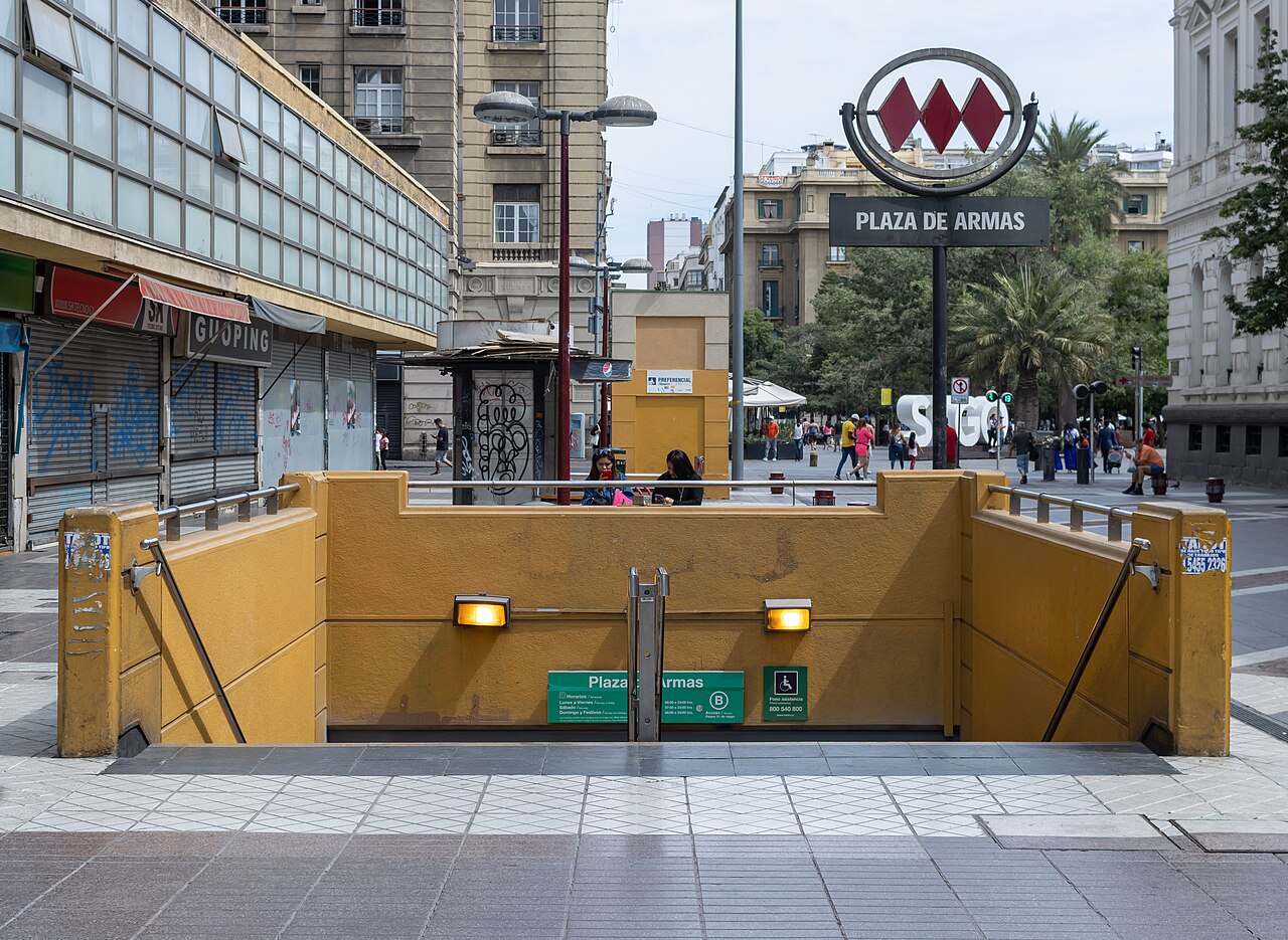 Plaza de Armas de Santiago